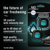 Picture of Febreze Unstopables Car Odor-Fighting Car Freshener Vent Clip Fresh Scent, .07 oz. Car Vent Clip, Pack of 4