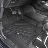 Picture of KARPAL Floor Mats Fit 2015-2025 Ford F150 SuperCrew (Includes 22-25 Lightning) w/Out Fold Flat Storage, Custom Fit TPE All Weather F150 Accessories 1st&2nd Car Mats (3 PCS)