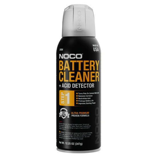 Picture of NOCO E404 12.25 Oz Battery Terminal Cleaner Spray and Corrosion Cleaner with Acid Detector