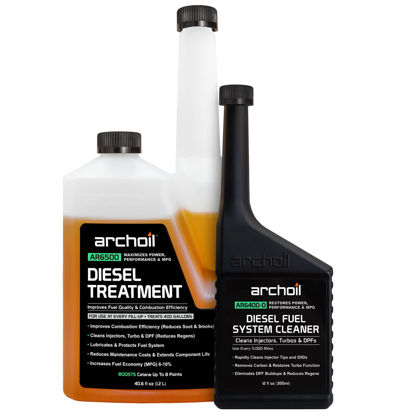 Picture of Archoil Diesel Fuel System Kit - AR6500 Diesel Treatment (40.6 oz) + AR6400-D Diesel Fuel System Cleaner