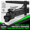 Picture of Rhino USA Trailer Hitch Coupler Lock Kit (for 2-5/16" Trailers) Heavy Duty Anti-Theft Tongue Locks for Boat, RV, Travel Trailers & More - Reinforced Solid Steel for Ultimate Peace of Mind!