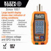 Picture of Klein Tools RT250 GFCI Outlet Tester with LCD Display, Electric Voltage Tester for Standard 3-Wire 120V Electrical Receptacles