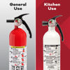 Picture of Kidde Kitchen Fire Extinguishers for Home & Office Use, 2 Pack: One 1-A:10-B:C and One Specialty Kitchen Extinguisher, Wall Mount & Strap Brackets Included