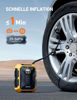 Picture of AstroAI Tire Inflator Air Compressor 12V DC Portable Air Compressor Car Accessories Auto Tire Pump 100PSI with LED Light Digital Air Pump for Car Tires Bicycles Other Inflatables