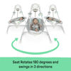 Picture of Ingenuity InLighten 5-Speed Baby Swing - Swivel Infant Seat, 5 Point Safety Harness, Nature Sounds, Lights - Van Elephant