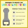 Picture of Bucklebee Easy Car Seat Buckle Release Aid for Children Unbuckle Car Seat Release Tool - Car Seat Button Pusher - Car Seat Opener for Nails - Car Seat Buckle Release Tool (1 Pack Gray)