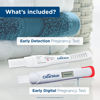 Picture of Clearblue Early Pregnancy Test Kit, at-Home Pregnancy Test Kit for Women, hCG Hormone Pregnancy Tests with Easy-to-Read Results, 10 Tests