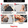 Picture of ReignDrop Ink Pad For Baby Footprint & Handprint - Creates Impressive Long Lasting Keepsake Stamp for Infant & Kids. Smudge Proof, Easy to Wipe Off Skin, Safe & Gentle Acid Free(Black)