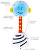 Picture of SmartNoggin NogginStik Light-up Developmental Rattle - Color Changing, Textured for Grasping, Mirror & Rattle Sound - Sensory Toy for Babies, Ages 0-12 Months