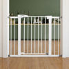 Picture of Babelio Baby Gate for Doorways and Stairs, 26''-40'' Auto Close Dog/Puppy Gate, Easy Install, Pressure Mounted, No Drilling, fits for Narrow and Wide Doorways, Safety Gate w/Door for Child and Pets