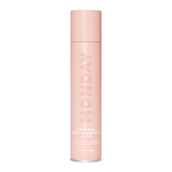 Picture of MONDAY HAIRCARE Dry Shampoo Original 6.7oz, Freshens Hair, Absorbs Oil, Nourishes with Keratin, Protects Hair