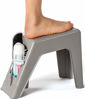 Picture of Demi's Home Shower Foot Rest - Pedicure Foot Rest - Grey - (Supplies Not Included)