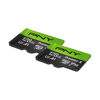 Picture of PNY P-SDU128X2V31100PX-GE 128GB Premier-X Class 10 U3 V30 microSDXC Flash Memory Card 2-Pack - 100MB/s, Class 10, U3, V30, A1, 4K UHD, Full HD, UHS-I, Micro SD