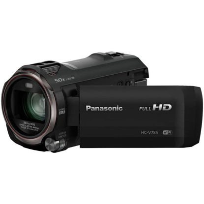 Picture of Panasonic Full HD Video Camera Camcorder, 20X Optical Zoom, 1/2.3 Inch BSI Sensor, HDR Capture, Wi-Fi Smartphone HC-V785 (Black)