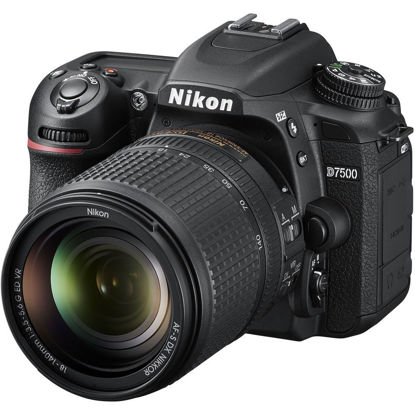 Picture of Nikon D7500 20.9MP DSLR Camera with AF-S DX NIKKOR 18-140mm f/3.5-5.6G ED VR Lens, Black