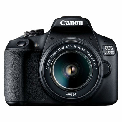 Picture of Canon EOS 2000D (Rebel T7) DSLR Camera + 18-55mm III Kit (Renewed)