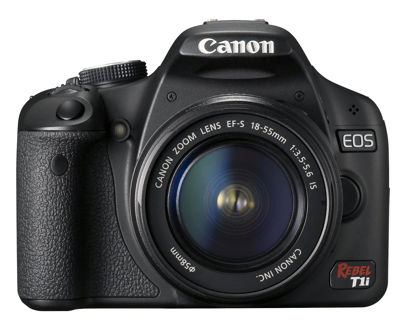 Picture of Canon EOS Rebel T1i 15.1 MP CMOS Digital SLR Camera with 3-Inch LCD and EF-S 18-55mm f/3.5-5.6 IS Lens (Renewed)