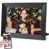 Picture of Frameo 10.1 Inch WiFi Digital Picture Frame with 1280 * 800P IPS Touch Screen HD Disply,Video Clips and Slide Show,Auto-Rotate, Wall Mountable,Send Photos Instantly from Anywhere with via Frameo APP