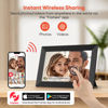 Picture of Frameo 10.1 Inch WiFi Digital Picture Frame with 32GB Memory, 1280 x 800 IPS Touch Screen Smart Electronic Photo Frame, Wall Mountable, Auto-Rotate, Share Photos/Videos Via Frameo App from Anywhere