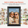 Picture of Frameo 10.1 Inch WiFi Digital Picture Frame with 32GB Memory, 1280 x 800 IPS Touch Screen Smart Electronic Photo Frame, Wall Mountable, Auto-Rotate, Share Photos/Videos Via Frameo App from Anywhere