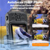 Picture of 8K UHD 70MP Digital Camera with 32GB Card Rugged Waterproof Dustproof Shockproof 33FT Underwater Camera Dual-Screen Selfie for Snorkeling Autofocus Point and Shoot Digital Camera (Orange)