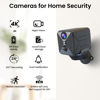 Picture of Upgraded Spy Camera WiFi Hidden Camera,4K HD Home Security Camera,100 Days Standby Battery Life,AI Motion Detection Alerts, Clear Night Vision,Real Time Record Surveillance Camera