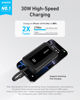 Picture of Anker Zolo Portable Charger, 10,000mAh 30W Power Bank with Built-in Lanyard USB-C Cable for Travel, Fast Charging Battery Pack for iPhone 16/15 Series, MacBook, Galaxy, iPad, and More