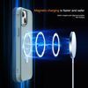 Picture of SKYLMW Compatible with iPhone 13 Case & iPhone 14 Case with Invisible Magnetic O-Ring Stand Translucent Case for iPhone 13 & 14 6.1" [Compatible with MagSafe][Great Grip Feeling], Blue