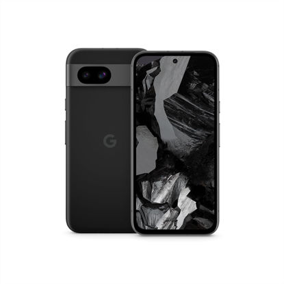 Picture of Google Pixel 8a - Unlocked Android Phone with Google AI, Advanced Pixel Camera and 24-Hour Battery - Obsidian - 128 GB