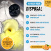 Picture of Garbage Disposal Cleaner Deodorizer Tablets - 24 Pack, New Powerful XL Foaming Tablet - Fresh Citrus Foam Sink Garburator Disposer Freshener, Natural Kitchen Drain Cleaning Care - 1 Year Supply