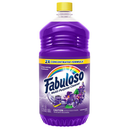 Picture of Fabuloso Multi-Purpose Cleaner & Floor Cleaner, 2X Concentrated, Lavender Scent, 56 fluid ounces