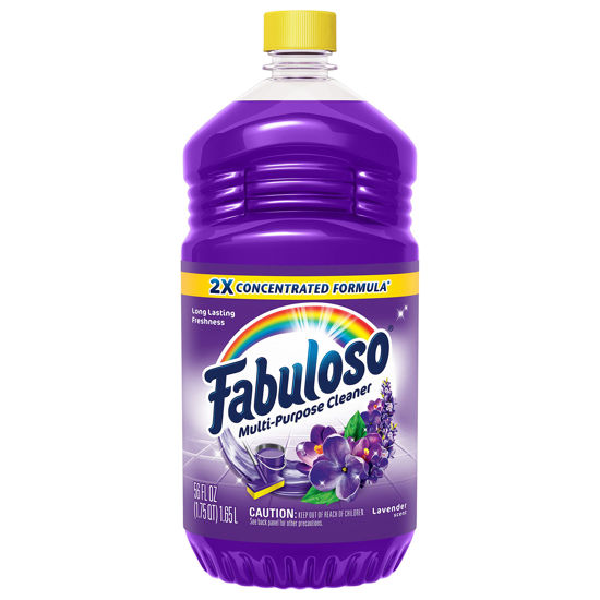 Picture of Fabuloso Multi-Purpose Cleaner & Floor Cleaner, 2X Concentrated, Lavender Scent, 56 fluid ounces