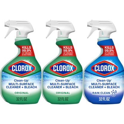 Picture of Clorox Clean-Up Cleaner + Bleach1 Value Pack, Household Essentials, 32 Fl Oz Each, Pack of 3