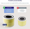 Picture of LEVOIT Core 300-P Air Purifier Pet Allergy Replacement Filter, 3-in-1 Filter, Efficiency Activated Carbon, Core300-RF-PA, 1 Pack, Yellow