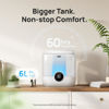 Picture of Dreo 6L Top Fill Humidifiers for Bedroom, 60H Runtime, 28 dB Quiet Supersized Cool Mist Humidifiers for Large Room, Air Humidifier for Home, Baby, Plant, Indoor, Night Light, Ultrasonic