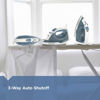 Picture of BLACK+DECKER Easy Steam Compact Iron for Clothes, Automatic Shutoff, Nonstick Plate, Light Weight, 1200 Watts