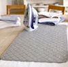 Picture of Quilted Magnetic Ironing Mat Iron Anywhere Portable Ironing Pad Ironing Board Alternative Cover Gray