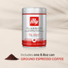 Picture of illy Classico Espresso Ground Coffee, Medium Roast, Classic Roast with Notes of Chocolate & Caramel, 100% Arabica Coffee, All-Natural, No Preservatives, 8.8 oz, Ground for Espresso Machines