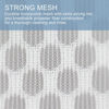 Picture of 3Pcs Durable Honeycomb Mesh Laundry Bags for Delicates 12 x 16 Inches (3 Medium)