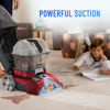 Picture of Hoover Power Scrub Deluxe Carpet Cleaner Machine, Upright Shampooer, FH50150, Red