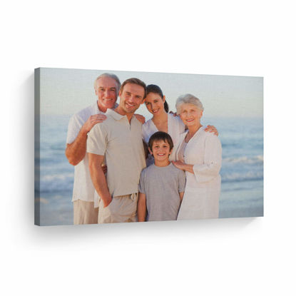 Picture of Smile Art Design Custom Canvas Prints with Your Photos, Personalized Canvas Pictures Custom, Custom Canvas Prints, Photo Canvas, Canvas Photo Prints, Personalized Gifts, Canvas Wall Art 8"x12"