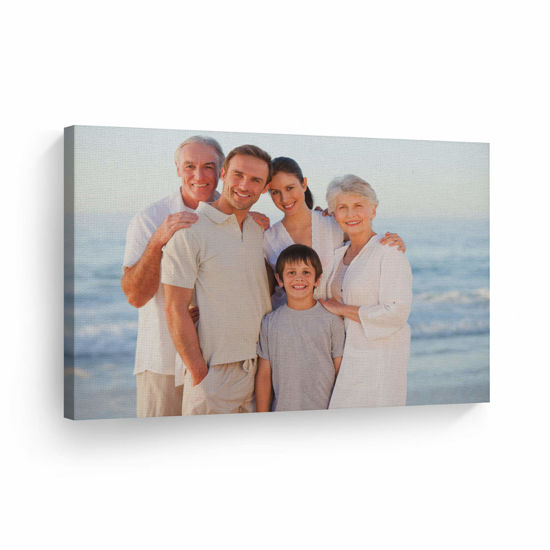 Picture of Smile Art Design Custom Canvas Prints with Your Photos, Personalized Canvas Pictures Custom, Custom Canvas Prints, Photo Canvas, Canvas Photo Prints, Personalized Gifts, Canvas Wall Art 8"x12"