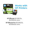 Picture of HP 910 Cyan, Magenta, Yellow Ink Cartridges | Works with HP OfficeJet 8010, 8020 Series, HP OfficeJet Pro 8020, 8030 Series | Eligible for Instant Ink | 3YN97AN, 3 Count (Pack of 1)