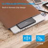 Picture of ORIGBELIE External CD DVD Drive, Ultra Slim CD Burner USB 3.0 with 4 USB Ports and 2 TF/SD Card Slots, Optical Disk Drive for Laptop Mac, PC Windows 11/10/8/7 Linux OS