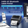 Picture of Omezizy Bluetooth Shipping Label Printer 4x6 - D450BT Thermal Label Printer for Shipping Packages, 4x6 Thermal Shipping Label Printer for Small Business, Compatible with Amazon, Ebay, Etsy, USPS