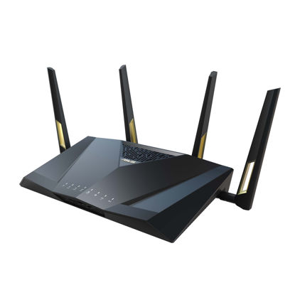 Picture of ASUS RT-AX88U PRO AX6000 Dual Band WiFi 6 Router, WPA3, Parental Control, Adaptive QoS, Port Forwarding, WAN aggregation, lifetime internet security and AiMesh support, Dual 2.5G Port