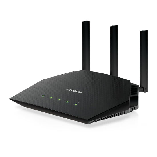 Picture of NETGEAR Nighthawk WiFi 6 Router (RAX36) - Security Features, AX3600 3.6Gbps Wireless Speed - Dual-Band Gigabit Internet Router - Covers 2,000 sq. ft., 25 Devices - Built-in VPN, USB 3.0, Gaming