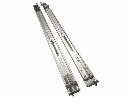 Picture of Dell PowerEdge R620 R630 R640 R420 R430 R320 1U Sliding ReadyRails II Rail Kit Type A7 - Dell P/N: CWJ0X 6RTCR 9D83F 81WCD (Renewed)