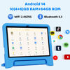 Picture of 2025 Upgraded Kids Tablet, Octa-core, 10 Inch Android 14 Tablet for Kids with Case, 6000mAh Battery with Kids Space, Parental Control, Dua l WiFi6, Kids App Pre-Installed, Great Gift for Children