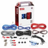 Picture of BOSS Audio Systems KIT2 8 Gauge Complete Car Amplifier Installation Wiring Kit with Power Cables, Ground Cables, Turn-On Wire, Speaker Wire, Terminals